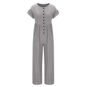Jumpsuit in Light Taupe